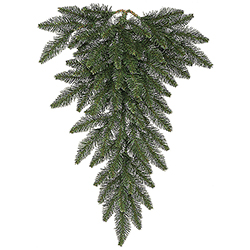 Christmastopia.com - 48 Inch Camdon Fir Artificial Christmas Teardrop with 100 Warm White LED Lights