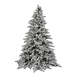 Christmastopia.com 10 Foot Flocked Utica Fir Artificial Christmas Tree Unlit