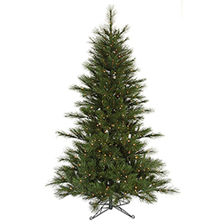 Christmastopia.com - 7.5 Foot Scotch Pine Artificial Christmas Tree 450 DuraLit Clear Lights