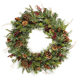 Christmastopia.com 30 Inch Cibola Mixed Berry Wreath