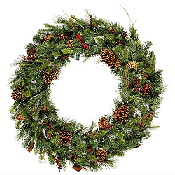 Christmastopia.com 36 Inch Cibola Mixed Berry Artificial Christmas Wreath Unlit