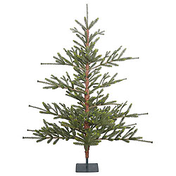 5 Foot Bed Rock Pine Artificial Christmas Tree Unlit