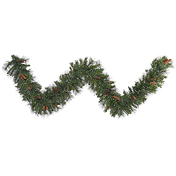 9 Foot Savannah Mixed Pine Garland