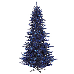 4.5 Foot Navy Blue Fir Artificial Christmas Tree Unlit