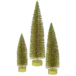 Christmastopia.com - 20 Inch Olive Oval Tree 3 per Set