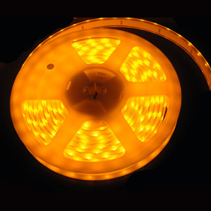 153 Foot Dimmable LED Yellow Tape Lights