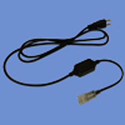 Christmastopia.com - 3 Foot Black Tape Lights Power Cord