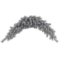 Christmastopia.com - 6 Foot Silver White Pine Swag Garland