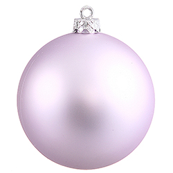 Christmastopia.com 4.75 Inch Lavender Matte Ornament