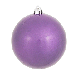 Christmastopia.com 4.75 Inch Lavender Pearl Finish Round Ornament