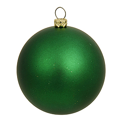 Christmastopia.com 15.75 Inch Green Matte Round Ornament