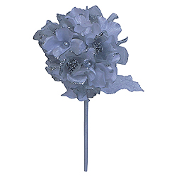 29 Inch White Velvet Hydrangea Artificial Flower Decoration