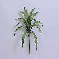36 Inch Lime Papyrus Flower Ornament 17 Inch Flower