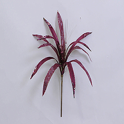 36 Inch Mauve Papyrus Flower Ornament 17 Inch Flower