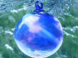 3.5 Inch Azure Ornament