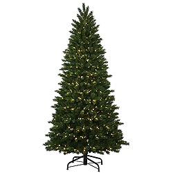 Christmastopia.com 7.5 Foot Oregon Fir Instant Artificial Christmas Tree 600 LED Warm White Lights