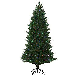 Christmastopia.com - 7.5 Foot Oregon Fir Instant Artificial Christmas Tree 600 LED Multi Lights