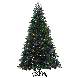 Christmastopia.com 7.5 Foot Noble Instant Artificial Christmas Tree 800 LED Multi Lights
