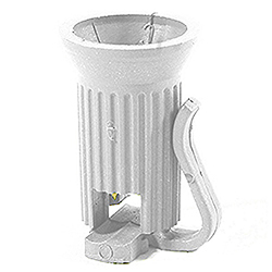 C9 Plastic White Socket 16 Gauge Wire Box of 100
