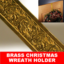 Brass Wreath Hanger