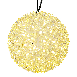 Christmastopia.com - 6 Inch Warm White Starlight Sphere 50 LED 5MM Warm White Lights