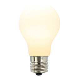A19 LED Cool White Ceramic Retrofit Replacement Bulb E26 Nickle Base