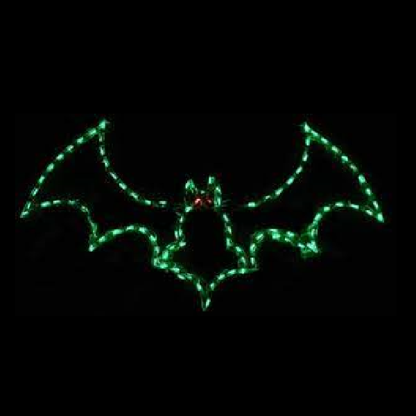 Bat Flying Animated LED Lighted Outdoor Halloween Decoration