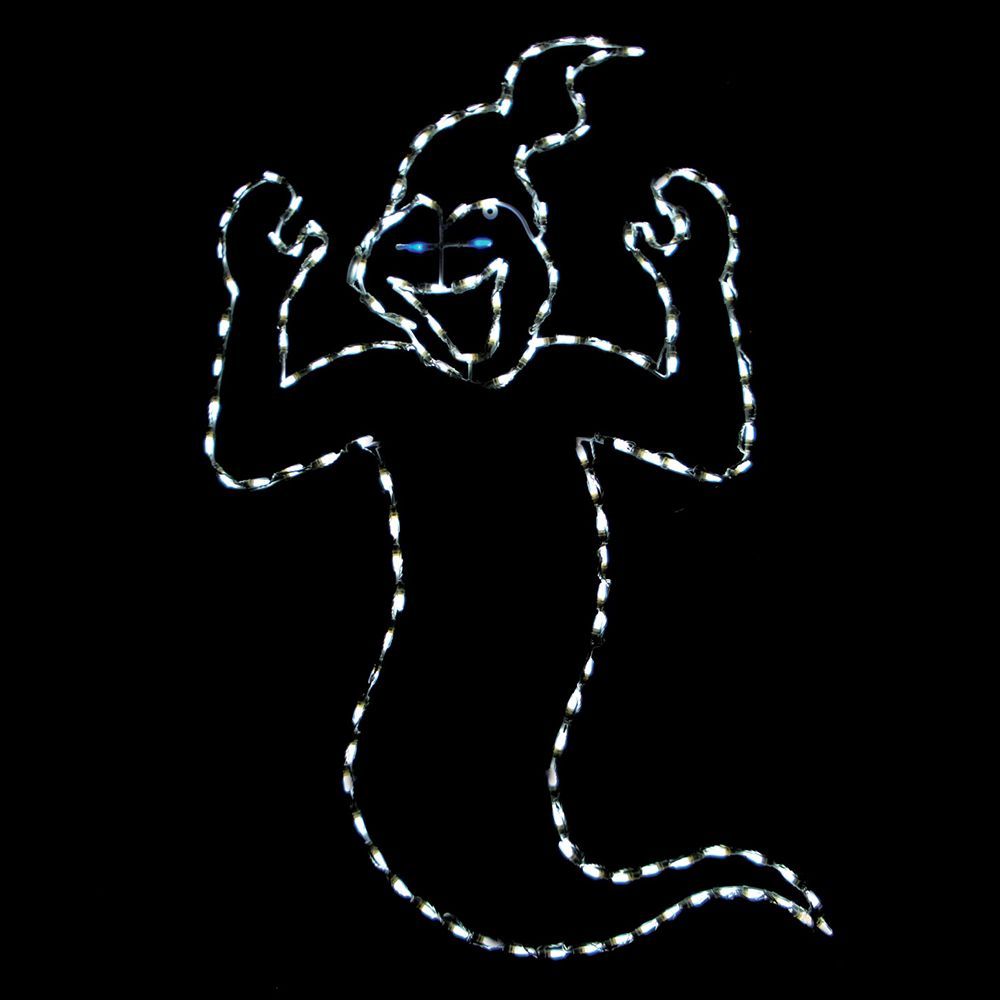 Ghost LED Lighted Outdoor Halloween Decoration