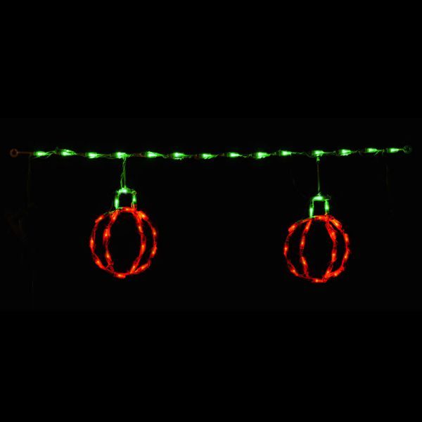 Linkable Pumpkin LED Lighted Halloween Lawn Decoration