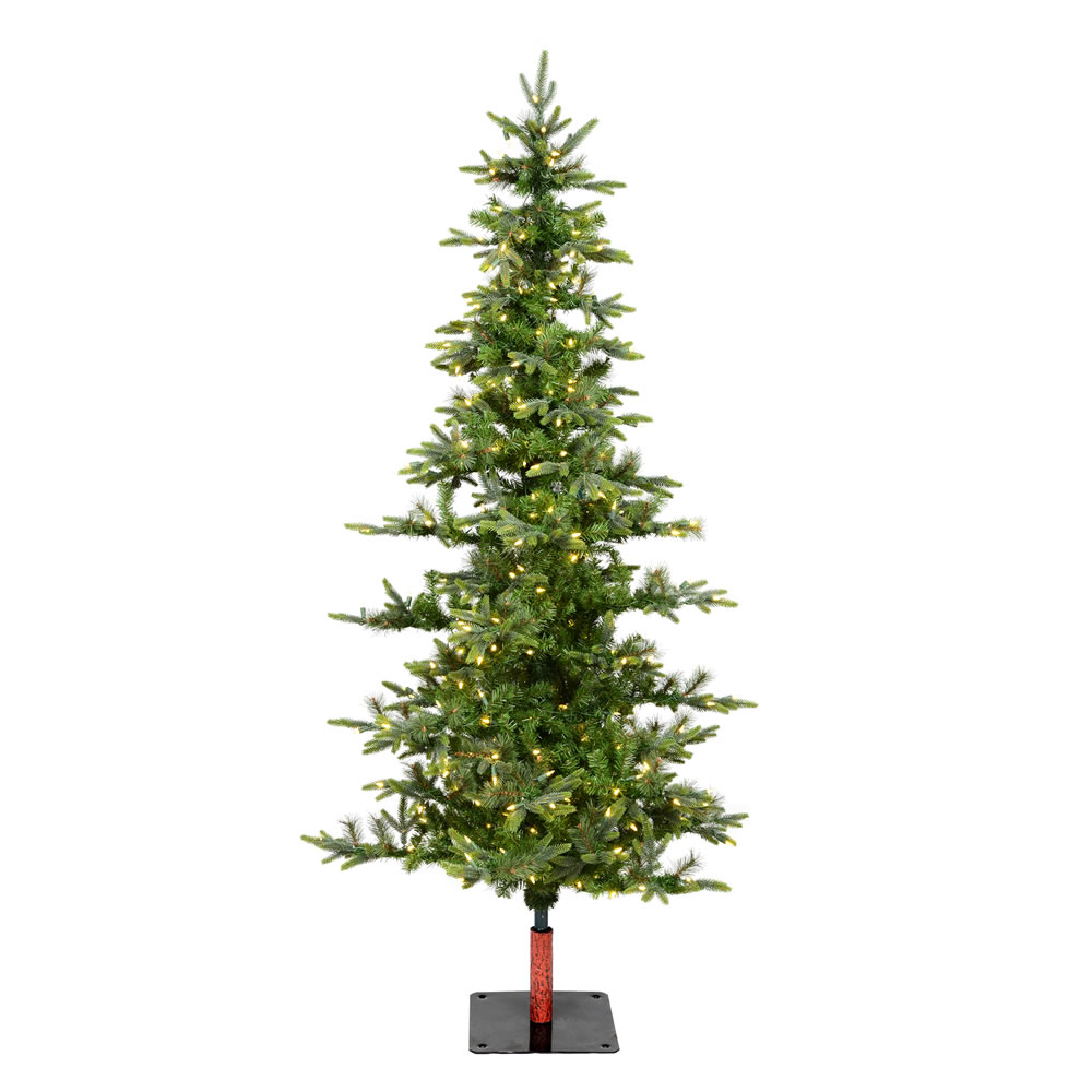 Christmastopia.com 6 Foot Shawnee Fir Alpine Artificial Christmas Tree 250 DuraLit LED Italian Warm White Mini Lights