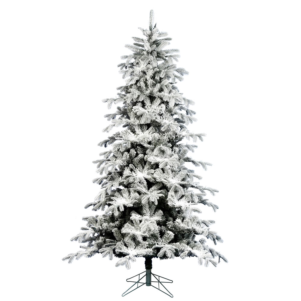 Christmastopia.com 7.5 Foot Flocked York Spruce Artificial Christmas Tree Unlit