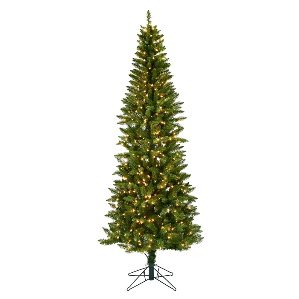 Christmastopia.com 5.5 Foot Creswell Pine Pencil Artificial Christmas Tree - 250 DuraLit Incandescent Clear Mini Lights