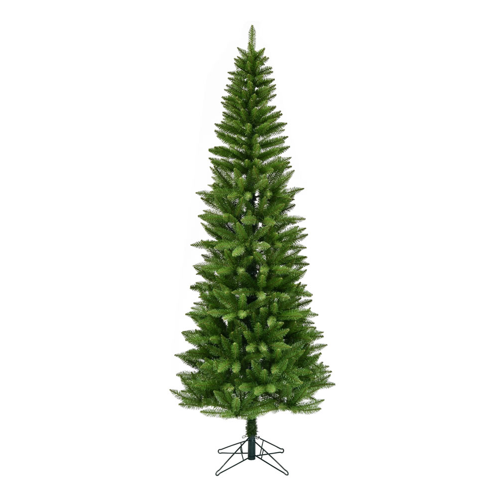 Christmastopia.com - 7.5 Foot Creswell Pine Pencil Artificial Christmas Tree Unlit