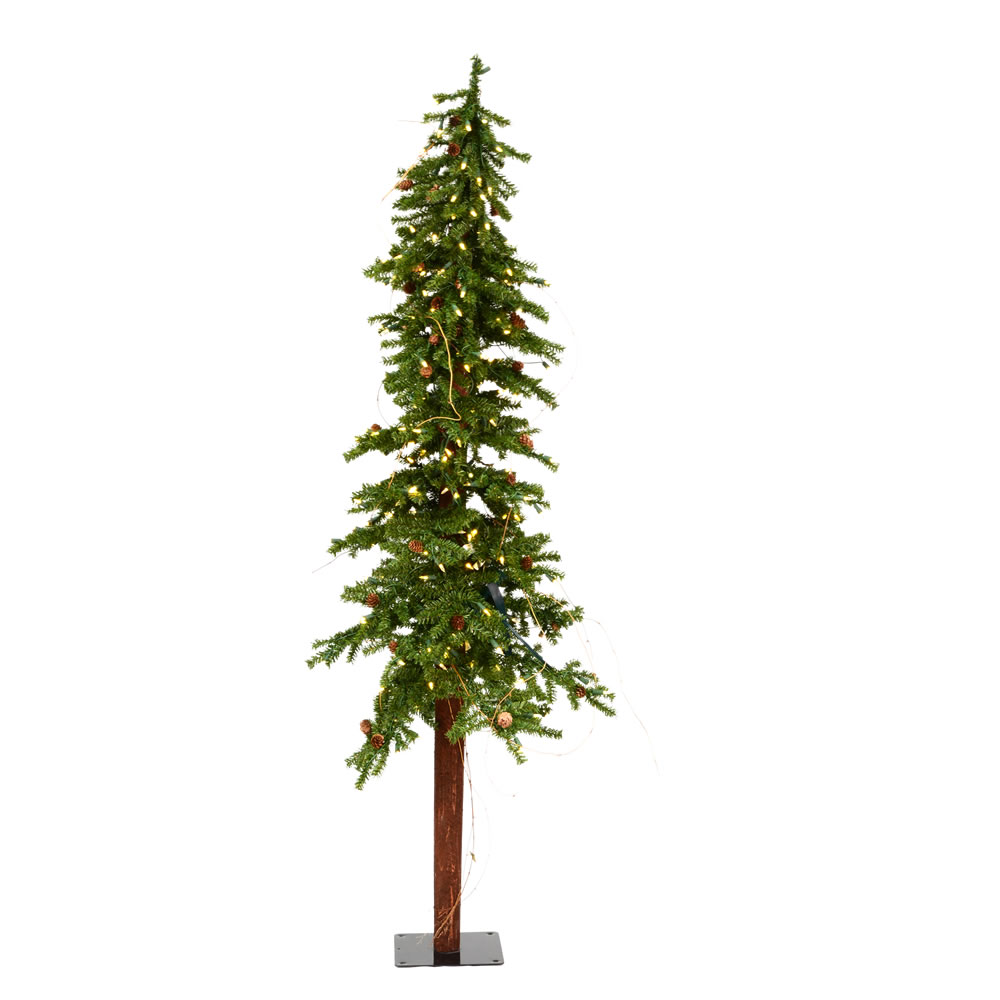 Christmastopia.com 5 Foot Alpine Artificial Christmas Tree 150 DuraLit LED Warm White Lights