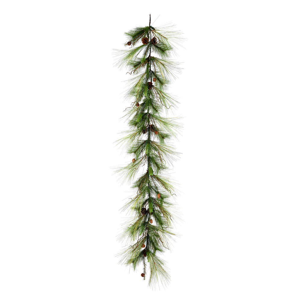 Christmastopia.com 6 Foot Ridgeville Pine Artificial Christmas Garland Unlit