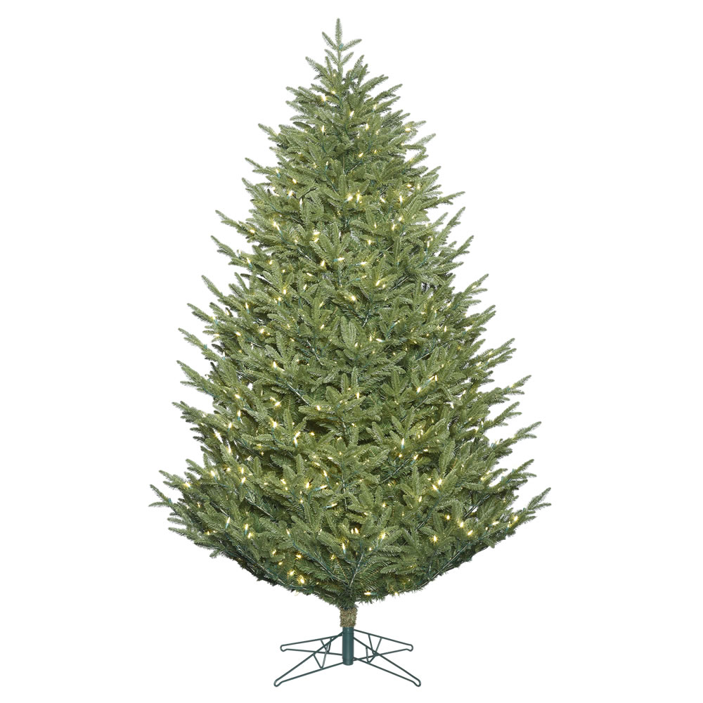 Christmastopia.com 7.5 Foot Full Deluxe Frasier Fir Artificial Christmas Tree 900 DuraLit LED M5 Italian Warm White Mini Lights