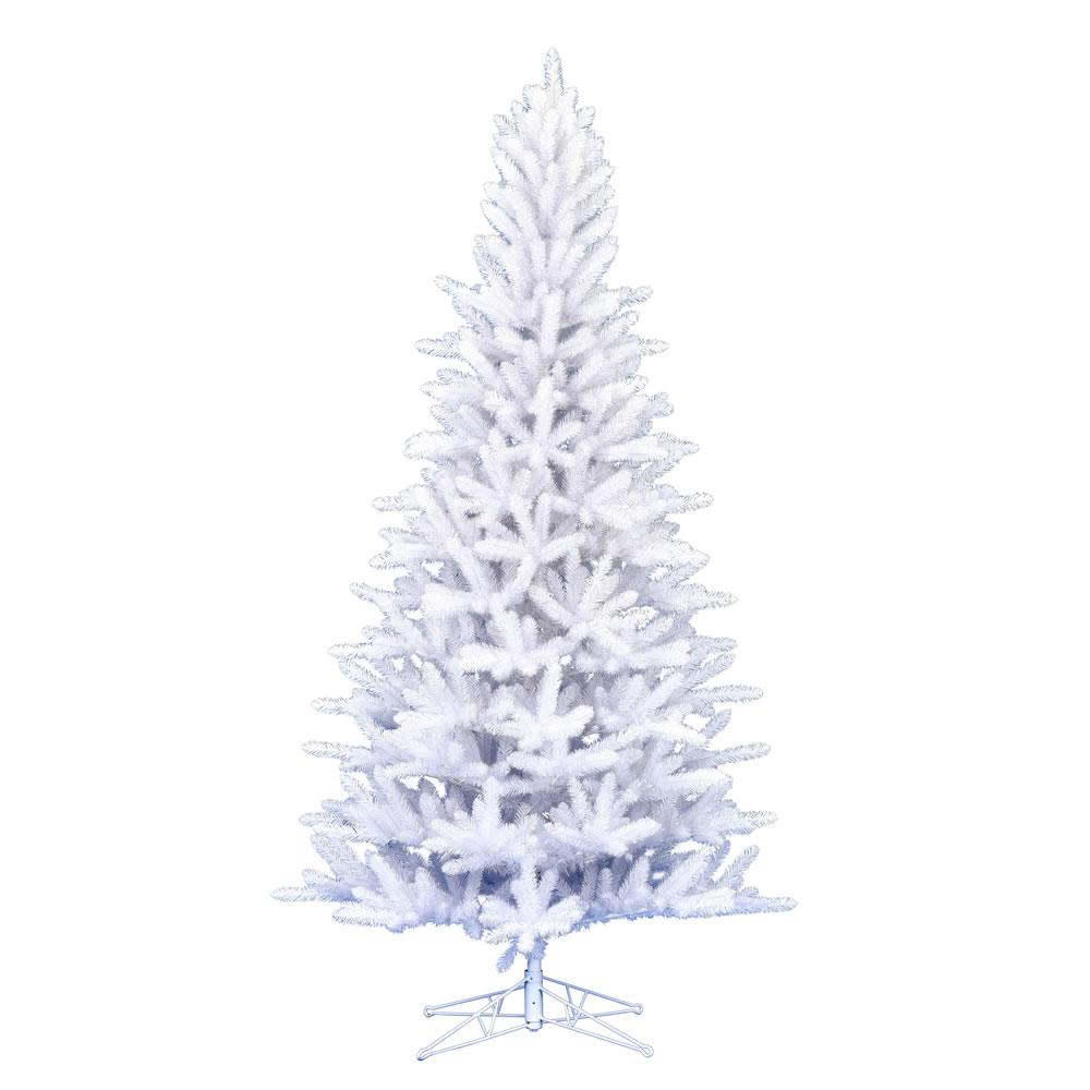 Christmastopia.com 6.5 Foot Shiny White Spruce Artificial Christmas Tree Unlit