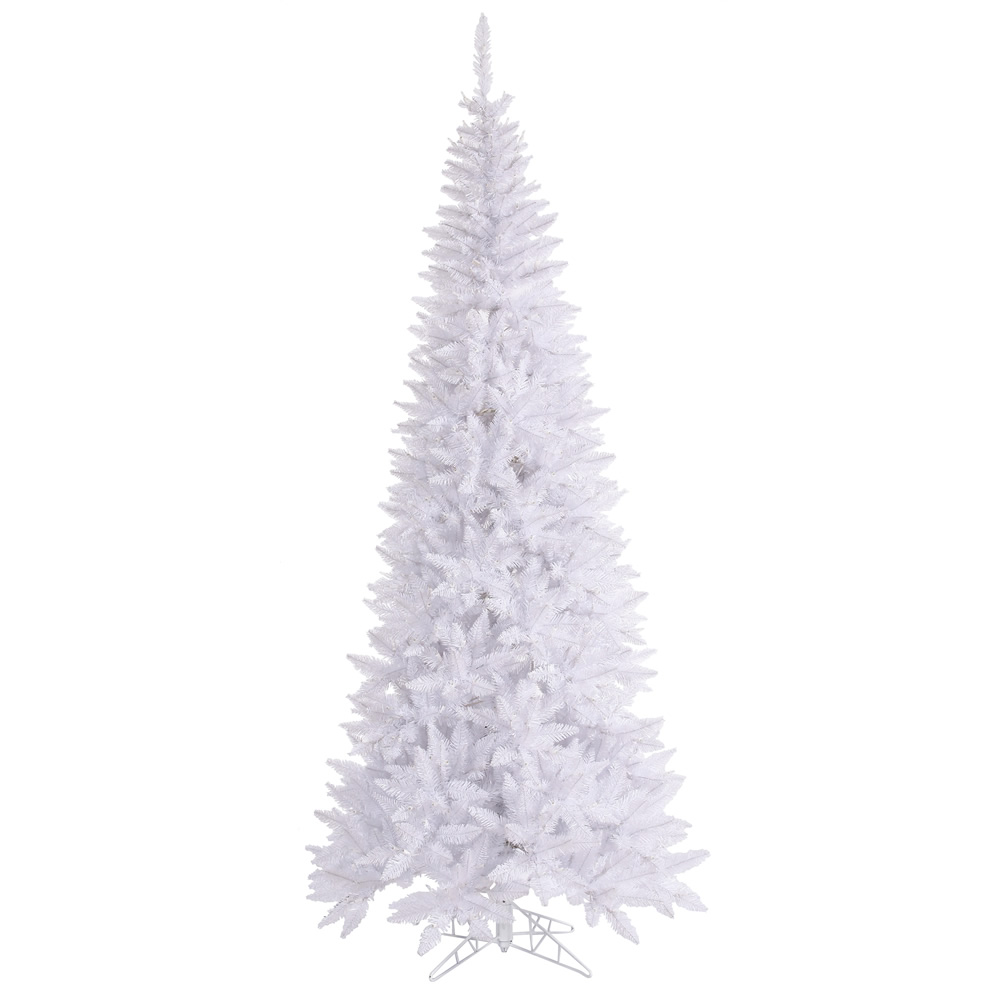 Christmastopia.com 10 Foot White Slim Fir Artificial Christmas Tree Unlit