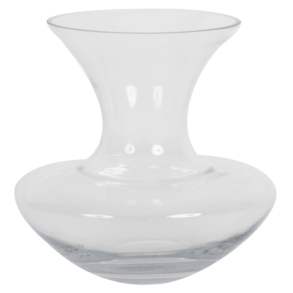 9 Inch Clear Gourd Glass Container