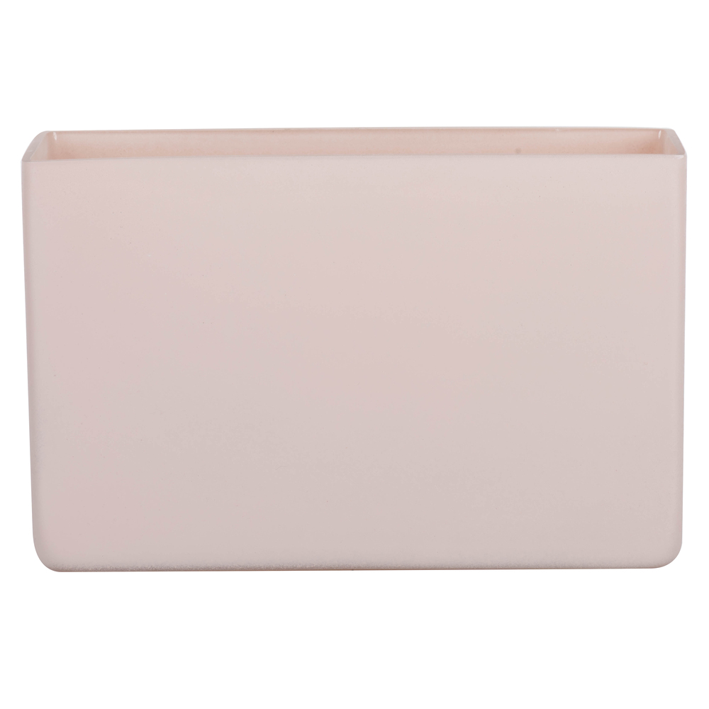 7 Inch Almondine Rectangle Glass Container