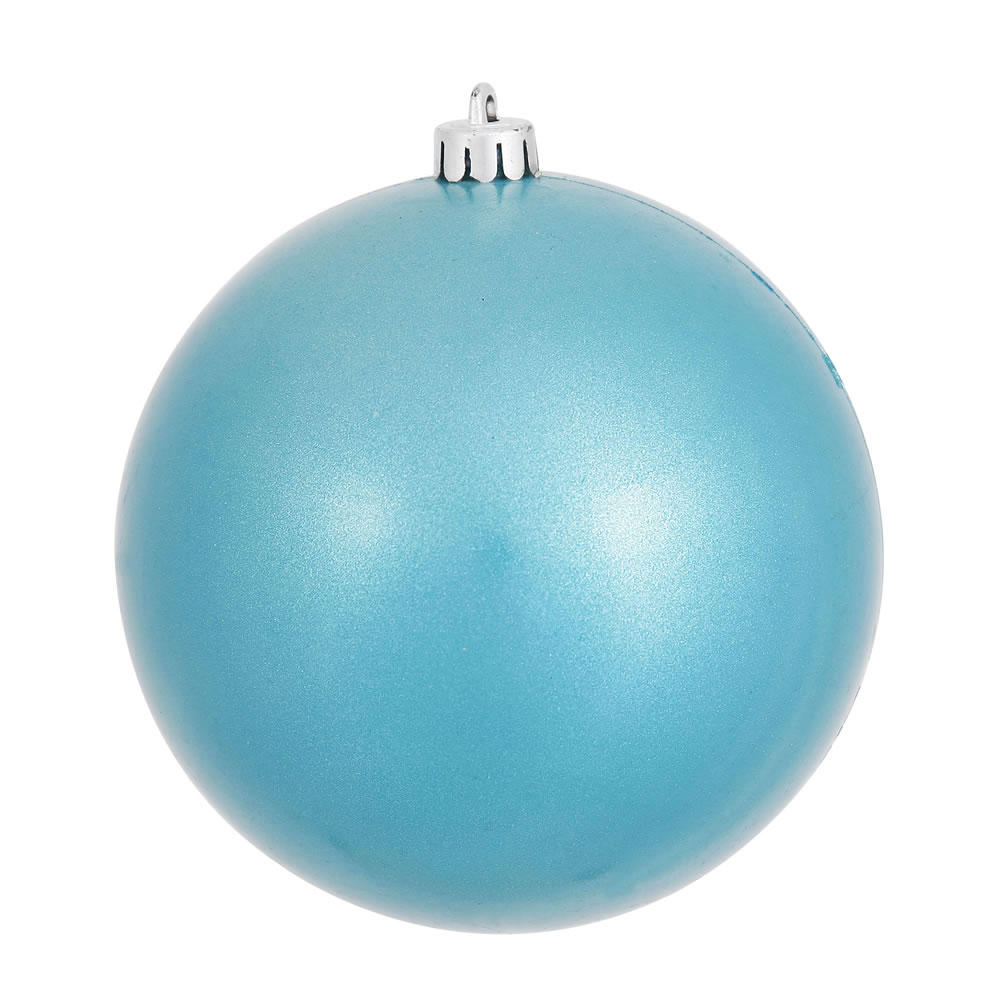 Christmastopia.com 12 Inch Turquoise Candy Round Christmas Ball Ornament Shatterproof UV