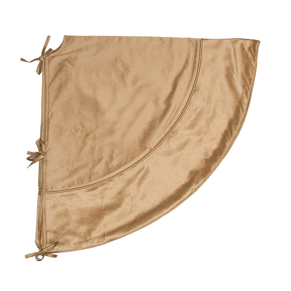 54 Inch Gold Colorway Christmas Tree Skirt