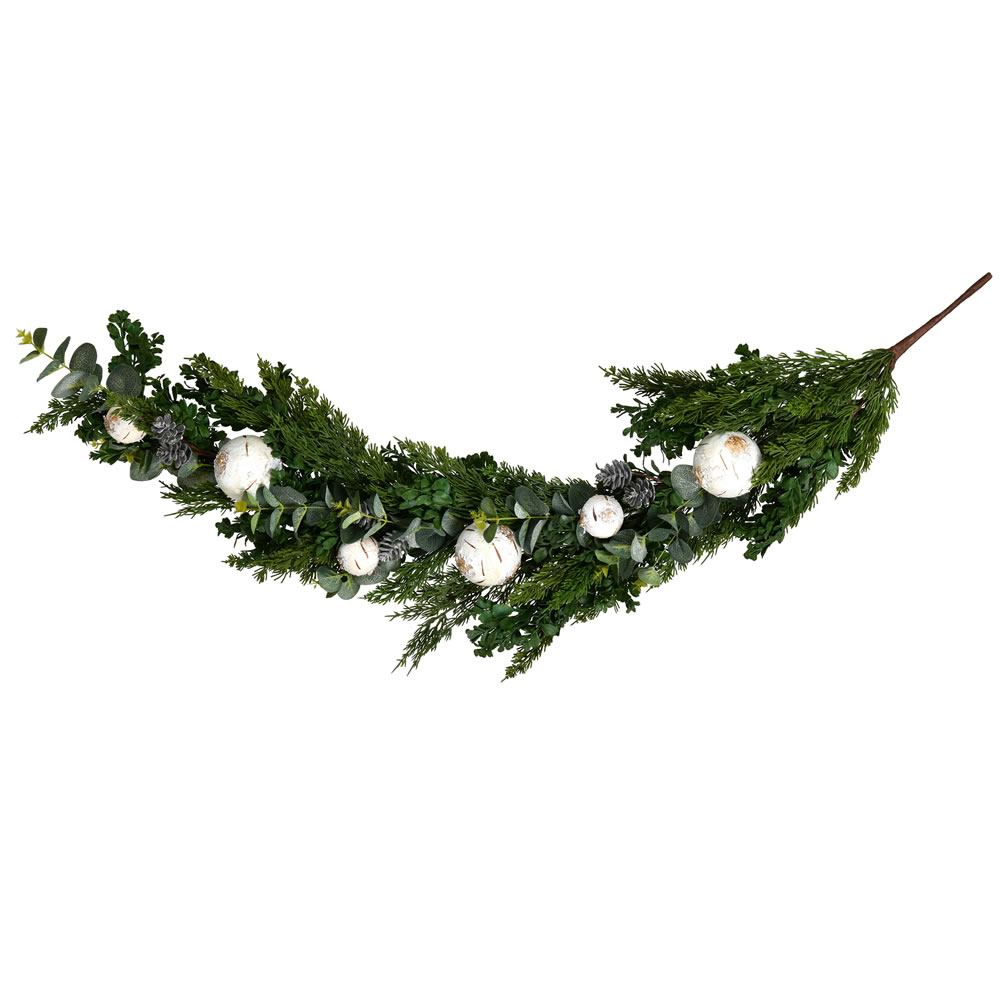 Christmastopia.com 48 Inch Green Cypress Blend Decorative Christmas Garland