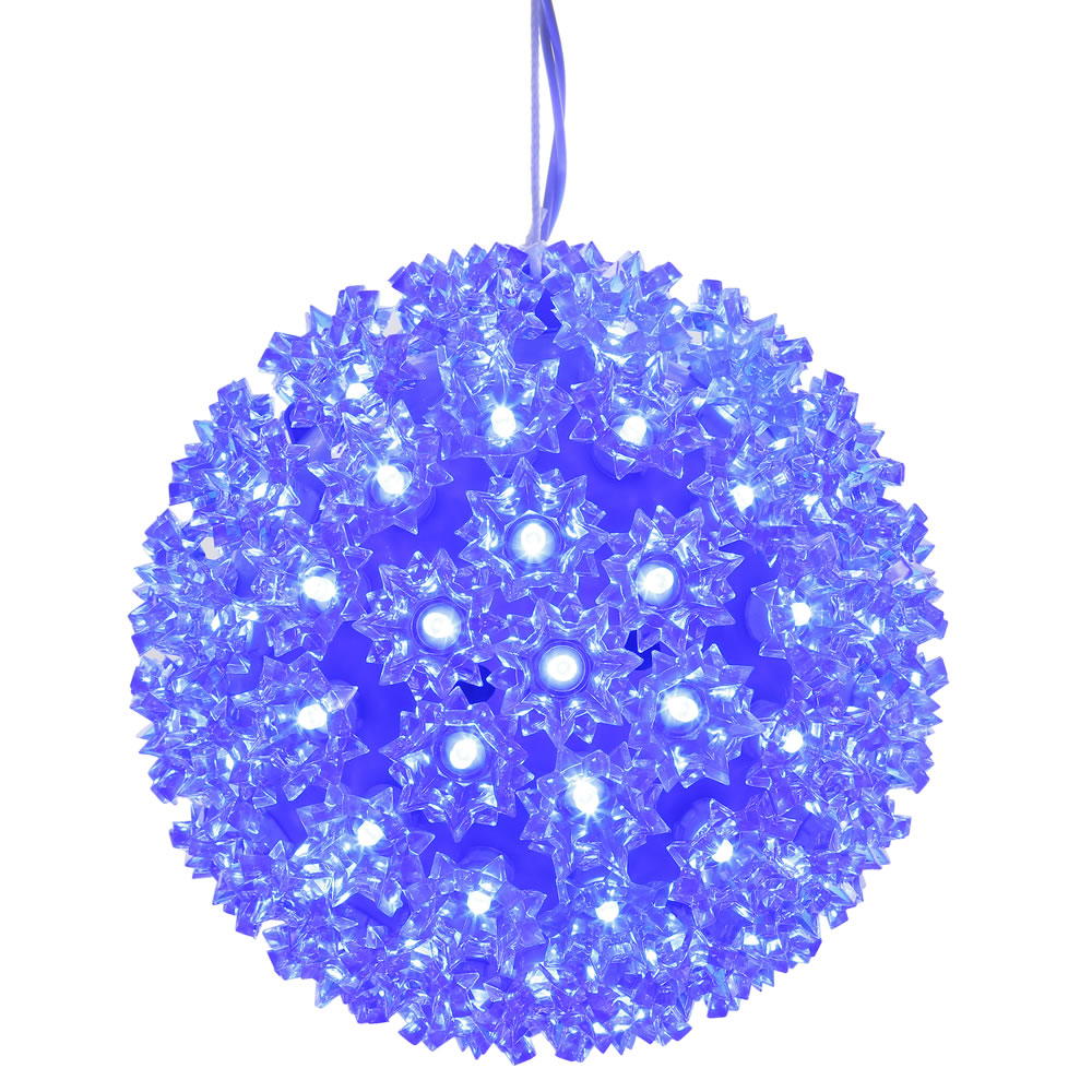 150 LED Blue Starlight Christmas Light Sphere Lead Wire
