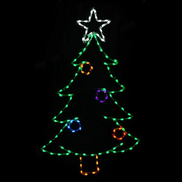 Christmastopia.com Christmas Tree With Ornaments LED Lighted Outdoor Christmas Decoration