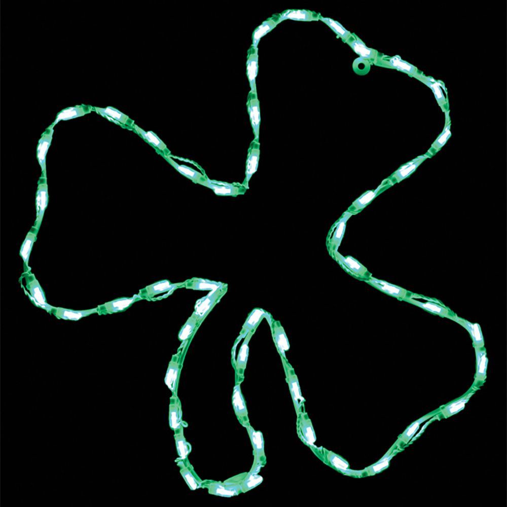 Shamrock Medium LED Lighted Outdoor Saint Patricks Day Decoration