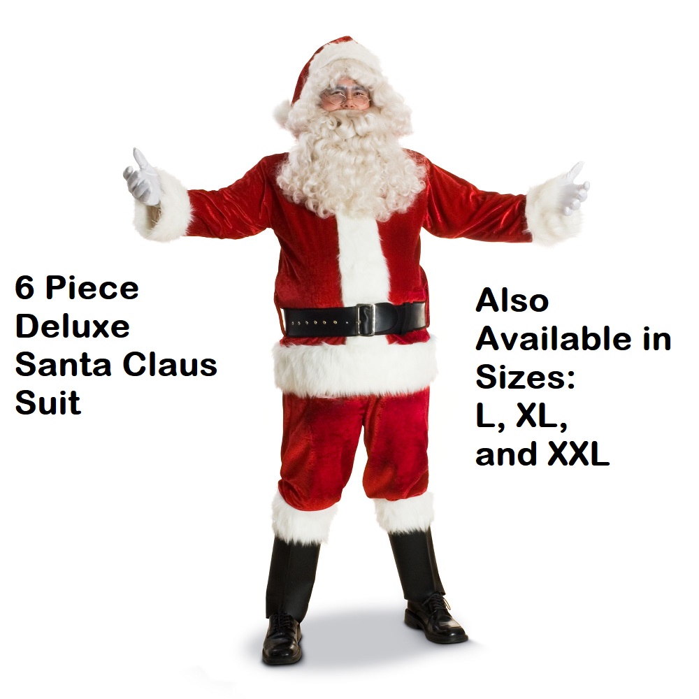 Deluxe Santa Claus Suit Extra Large
