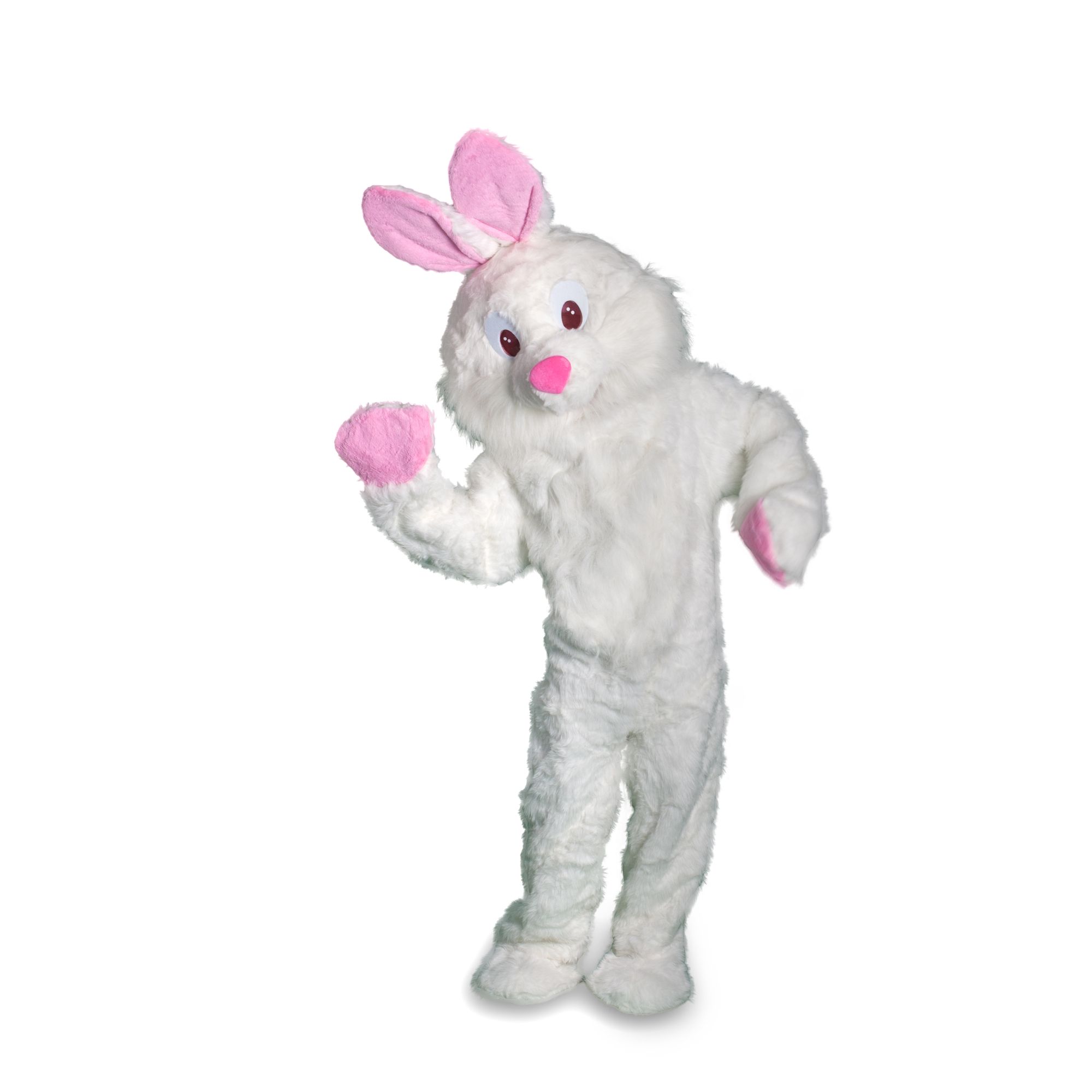 Easter Bunny Rabbit Mascot Long Hair Easter Costume