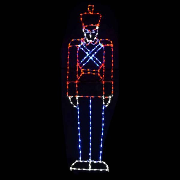 Toy Soldier C7 LED Lighted Christmas Outdoor Decoration