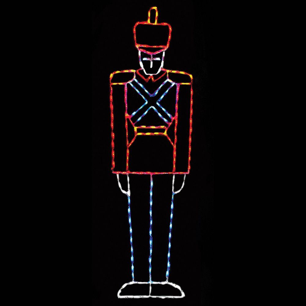 Christmastopia.com Toy Soldier Large LED Large LED Lighted Christmas Outdoor Decoration Set Of 2